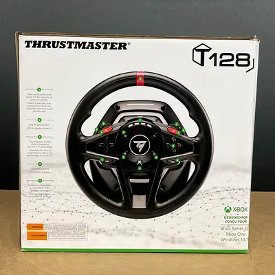 Thrustmaster T128 Racing Wheel Entry-Level Force Feedback Wheel Xbox Series X|S, Xbox One, and PC