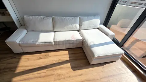 Perfect condition IKEA Kivik L Shape Sofa Beige