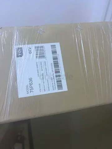 TCL 75-inch TV (brand new in box) - Model 75P636