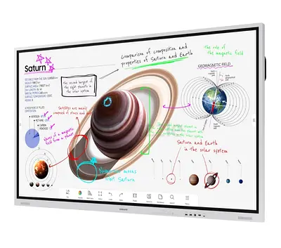 Samsung 75 inch TV Flip 3 UHD 4K Interactive Display- WM75A