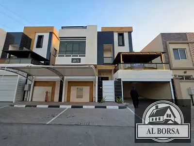 🏠 للبيع فيلا في الحليو2 عجمان _ 4 غرف ماستر وصاله عائله كبيره بتوزيع _ شامله رسوم الكهرباء والمياه