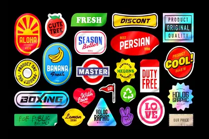 CUSTOM STICKER PRINTING DUBAI | ANY SHAPE & SIZE | FREE DESIGN