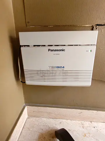 Panasonic TES824 Home Landline Phone System (Wall-Mounted PBX) for quick sale