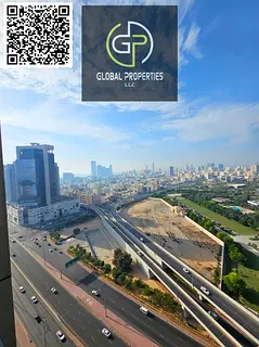 1 BHK for Rent in City Towers Ajman | AED 30,000/Year | Open Palace View | Parking