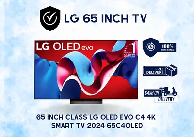 LG 65 Inch OLED evo C4 4K Smart TV 2024 | 65C4OLED | Free Delivery & Warranty