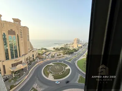 Monthly Rental in Al Ittihad Tower | Al Nakhil 2 | Full Sea View | Near Bahi Ajman Palace & Fairmont | Furnished | Bills Included