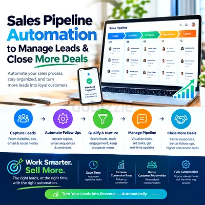 Sales Pipeline Automation to Manage Leads & Close More Deals