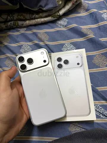 iPhone 17pro max (Silver) with box - Good condition
