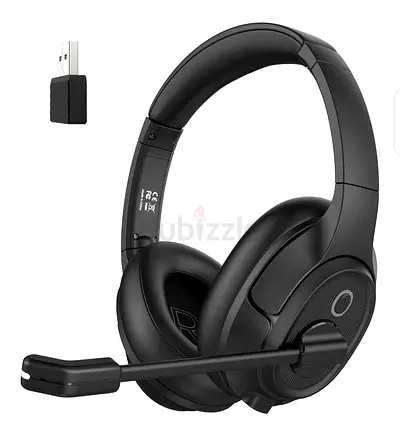 EKSA H6 Wireless Headset with Microphone & USB Dongle, AI powered