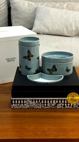 Fornasetti candle Perfume Set — Decorative Fragrance Containers