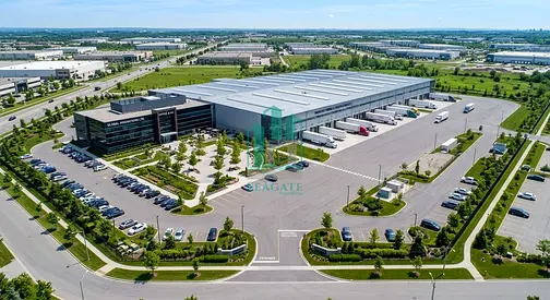 Prime 270,000 Sq. Ft. Industrial Land with 80,000 Sq. Ft. Warehouse for Sale in DIC