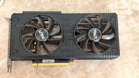 Palit RTX3060 Dual-Fan Graphics Card (used, ready-to-use again, box unavailable)
