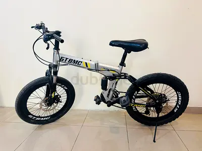 Foldable GTBMC Electric/Assist Mountain Bike - Good Condition