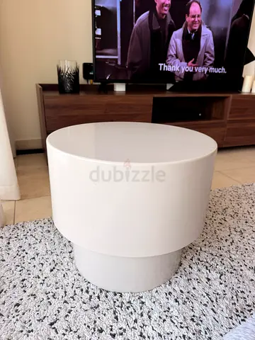 ROUND METAL SIDE TABLE - HM HOME