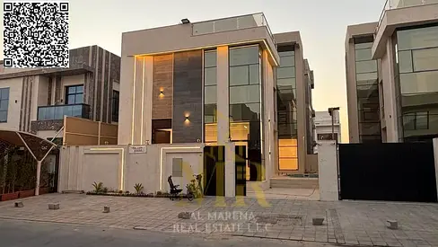 * فيلا فاخرة بمسبح خاص وطابقين وروف للبيع في الياسمين – عجمان!** *تصميم عصري | موقع استراتيجي قريب من المدارس والخدمات | تملك حر 100% لجميع الجنسيات *