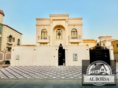 فيلا للايجار في عجمان الروضه 2 على زاوية شارعين موقع جميل تسهيلات في الدفع