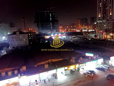 An excellent opportunity: a spacious two-bedroom apartment with a living room in Al Khor Towers, of