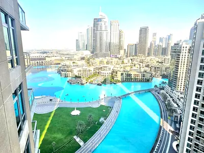 Iconic Fountain View| Elegant 1BR | Prime Location