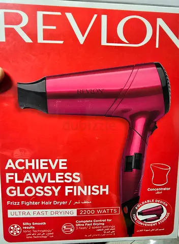 Revlon Frizz Fighter 2200W Hair Dryer - Foldable, Pink