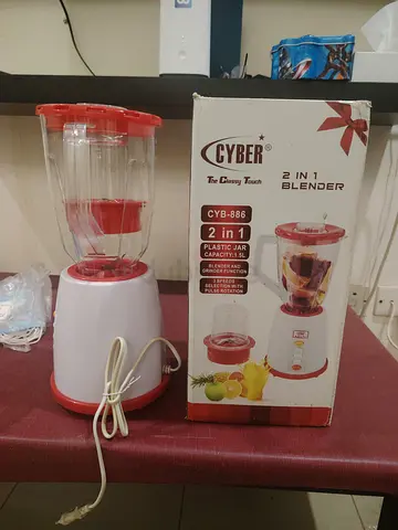 Cyber 2-in-1 Blender (CYB-886) - Used, Works Fine