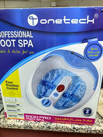 Oneteck Professional S100 Pro Foot Spa - Bubble & Roller Massage (Like New)
