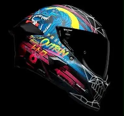 Helmet Limited Edition Ruroc Atlas.04 - Size L Once+Extra Visor&Box(Orginal)