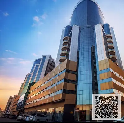 ONE BEDROOM HALL OPEN VIEW RENTED WITH PARKING IN ORIENT TOWER AJMAN.