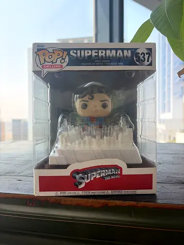 Funko POP! Deluxe Superman (Man of Steel) #37 - New in Box