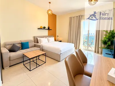Furnished Studio | AG Tower | Balcony & Park View