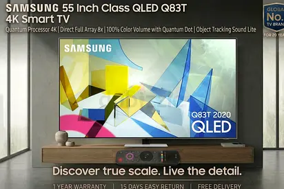 Samsung 55 INCH QLED Q83T 4K Smart TV (- Excellent Condition
