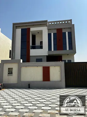 🏡 للبيع فيلا في الحليو 2 بعجمان , تتكون من 4 غرف ماستر ومجلس وصاله, شامله رسوم التسجيل