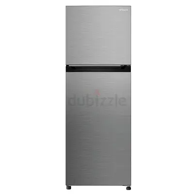 Hitachi 330L Inverter Fridge Freezer, Silver AED 700