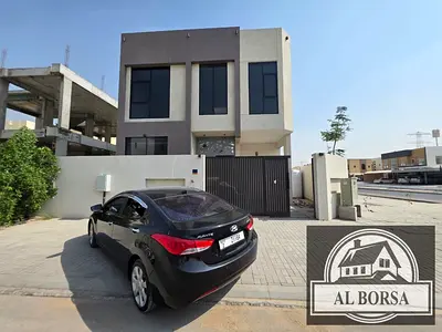 🏡 Villa for rent in Al Yasmin | 5 master bedrooms + living room and majlis + maid's room | unfurnished 120,000 💸