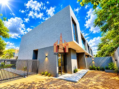 Modern luxurious Corner 4bhk + Majlis + Big Backyard in Masaar