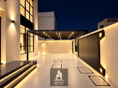 Luxury Villa for Sale in Al Helio 2 – Ajman | 5 Master Bedrooms | Ground Floor + First Floor + Roof