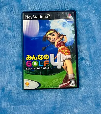 PlayStation 2 - Everybody's Golf 4 (みんなのGOLF4) PAL/JP - Complete Case