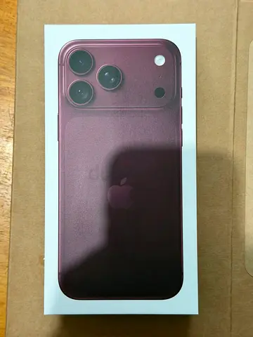 IPHONE 18 PRO MAX 256 GB TDRA BURGUNDY COLOR NEW