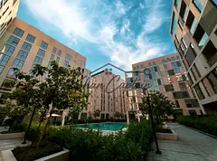 Stylish 1BR Prime Gated Community Gym Pool Parking