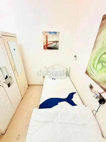 Partition for lady in female apartment near mall of Emirates only 1400 pm