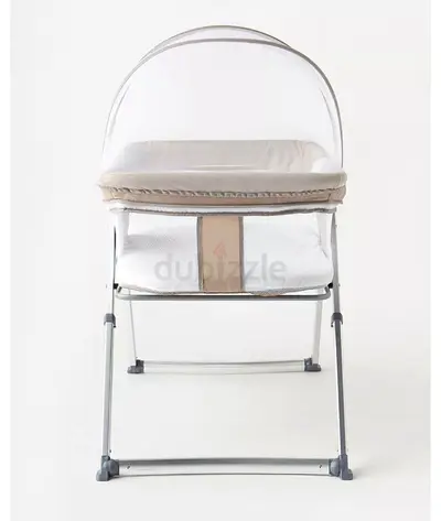 Lightweight Foldable Baby Bassinet with Mosquito Net