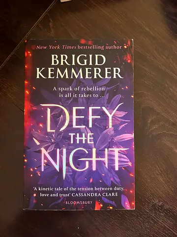 defy the night book by brigid kemmerer