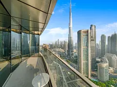 Furnished 5BR+Maids | Burj Khalifa View-High Floor
