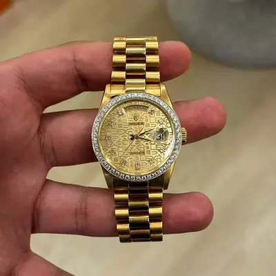 Rolex DayDate full gold diamond