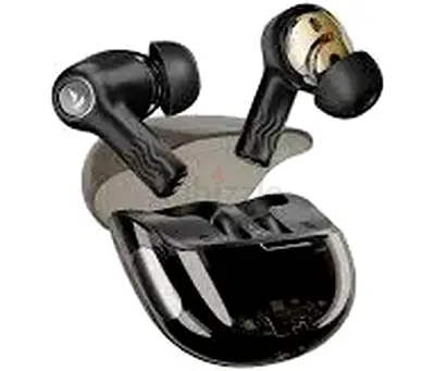 Used boAt nirvana crystal True Wireless ANC Earbuds with Charging Case - very good Condition