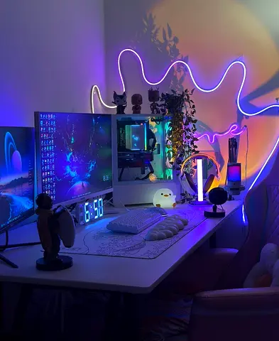 PC + 2 screens full setup