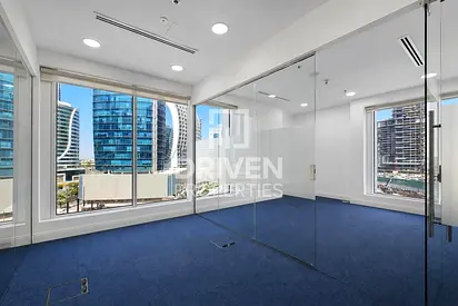 Fully Fitted Office | Canal and Burj Khalifa Views