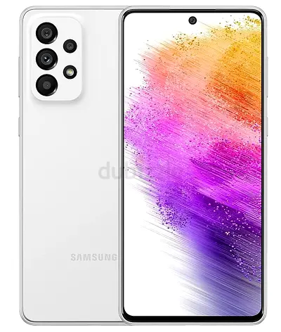 Samsung Galaxy A73 5G 256 GB storage 8 GB ram in Awesome White Unlocked, Excellent Condition
