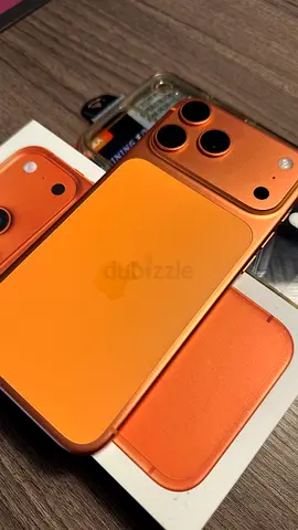 iPhone 17 Pro Max 256 GB – Orange (Mint & Flawless Condition)**