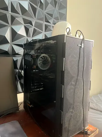 Gaming PC Tower with RGB Cooling — Good Condition