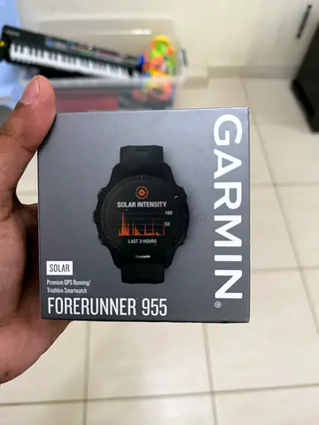 Garmin Forerunner 955 Solar with additional strap and tempered glass (pack of 2)
